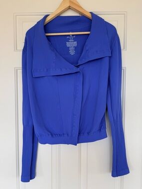 FP Movement Mercury Moto Jacket Royal Blue M/L